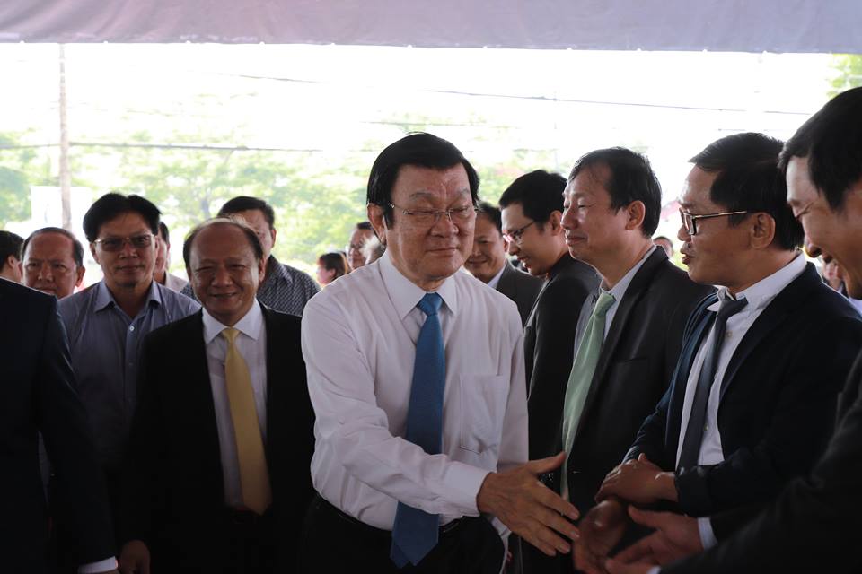 Trong dịp này, BVXA vinh hạnh đón tiếp ông Trương Tấn Sang - nguyên Ủy viên Bộ Chính trị - nguyên Chủ tịch nước CHXHCN Việt Nam. 