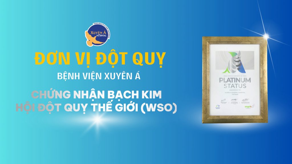 Chứng nhận bạch kim trong điều trị đột quỵ