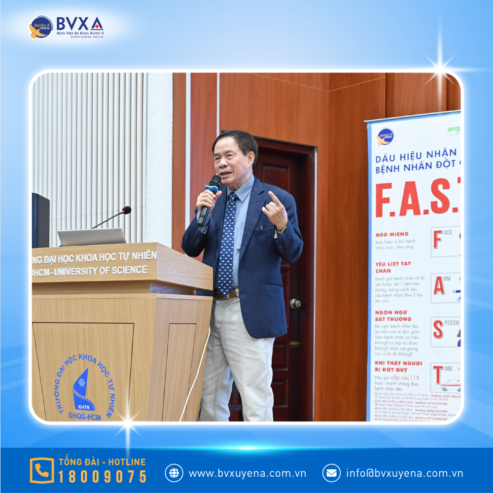 GS. TS. Nguyễn Văn Thông - Chủ tịch Hội Đột quỵ Việt Nam