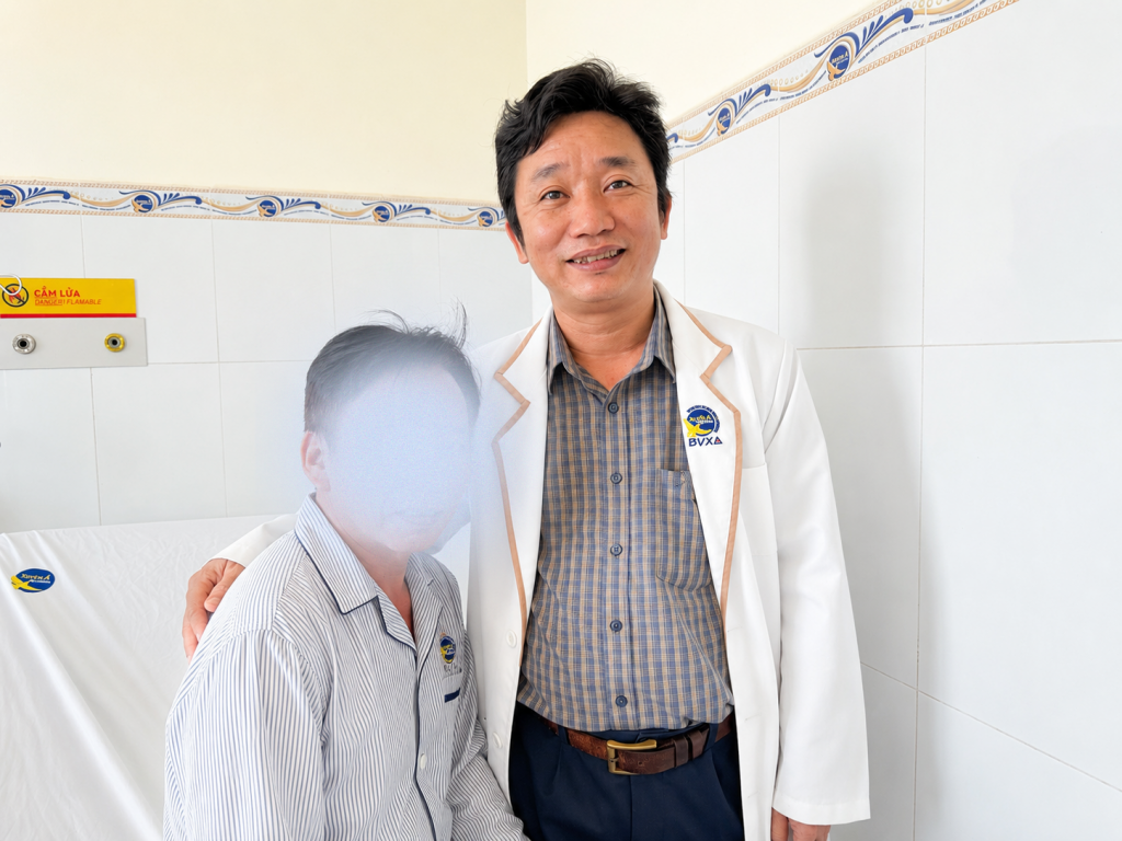 Bệnh nhân hồi phục tốt và chuẩn bị được xuất viện