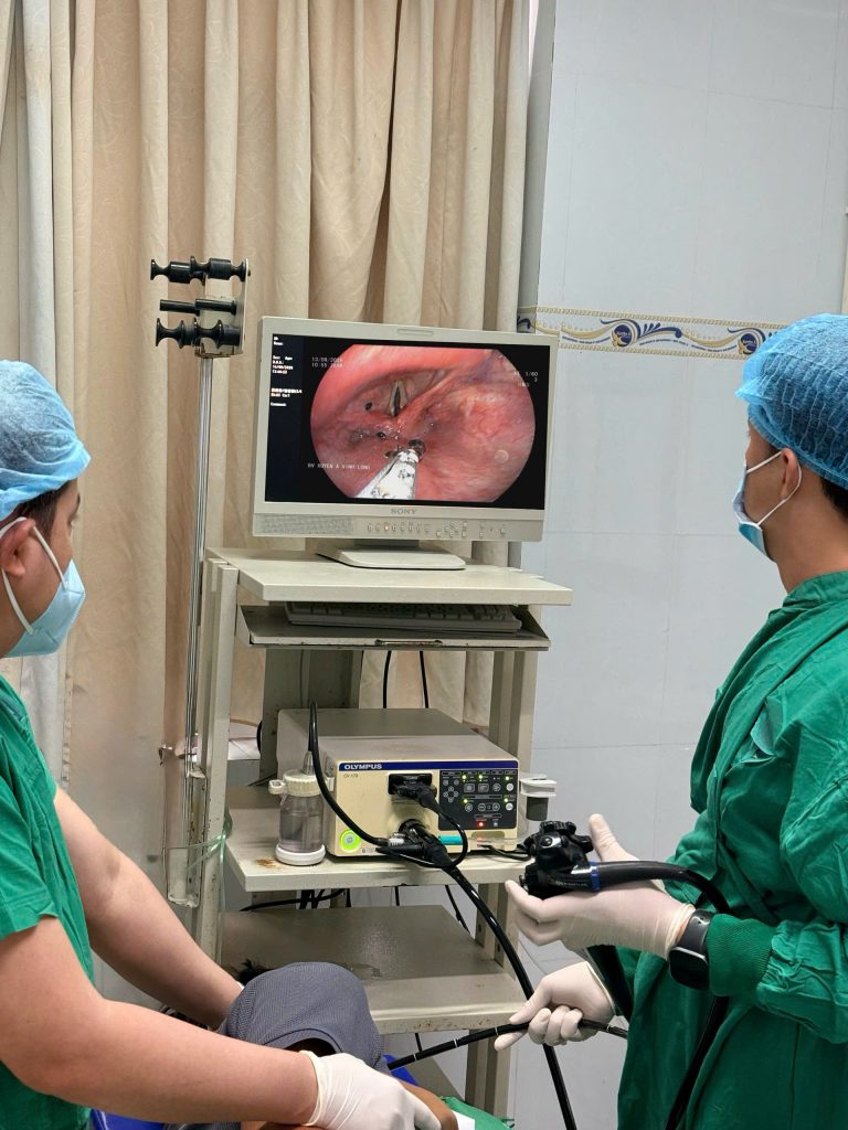 Ảnh ghi nhận trong ca nội soi