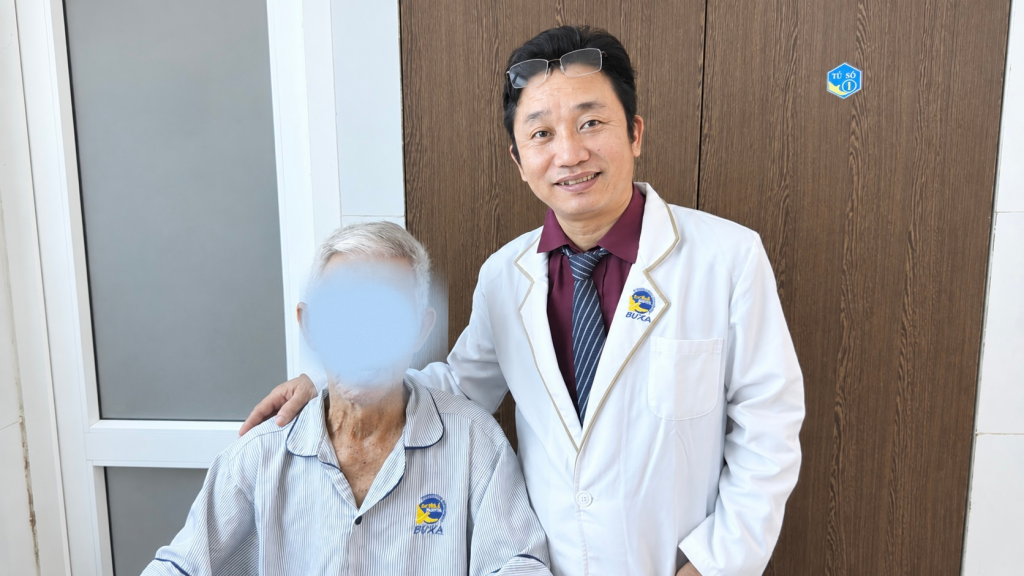 Bệnh nhân hồi phục sức khỏe tốt sau phẫu thuật