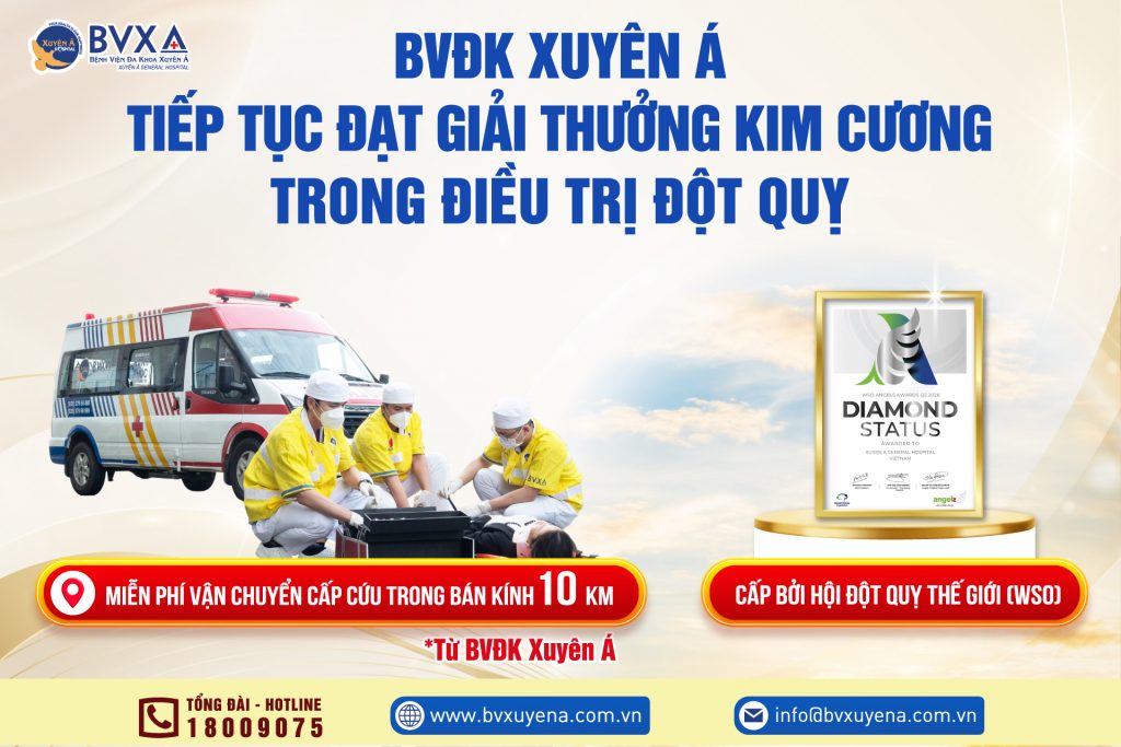Giải thưởng kim cương trong điều trị đột quỵ 