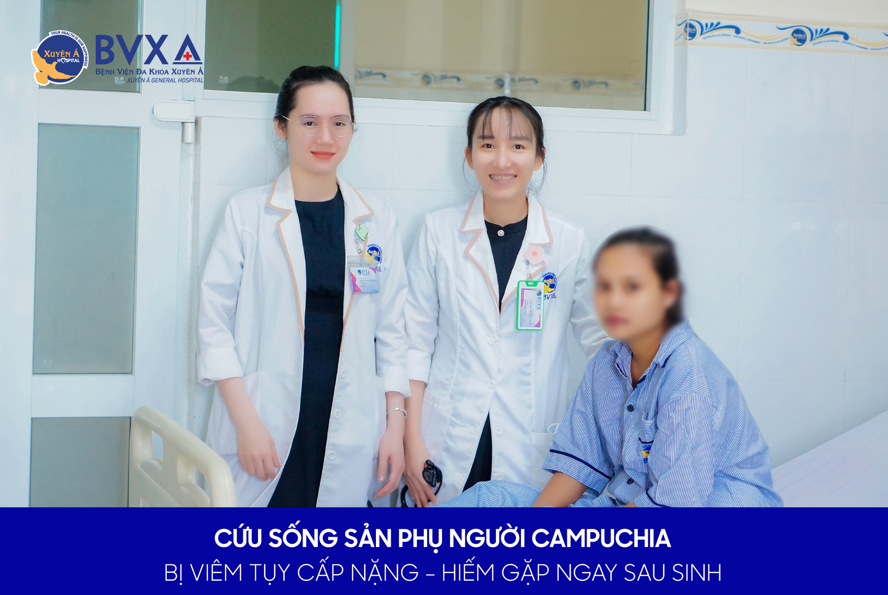 Sản phụ 19 tuổi người Campuchia bị viêm tụy cấp mức độ nặng