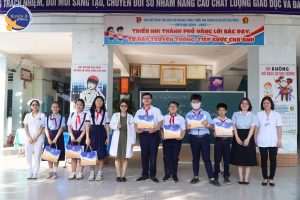 Hình ảnh trong buổi chương trình truyên thông sức khoẻ phòng tránh béo phí