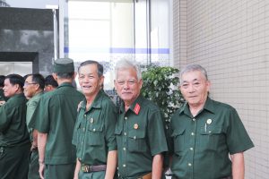 Hình ảnh buổi khám cựu chiến binh
