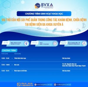 CHUYÊN ĐỀ: VAI TRÒ CỦA NỘI SOI PHẾ QUẢN TRONG CÔNG TÁC KHÁM CHỮA BỆNH TẠI BỆNH VIỆN ĐA KHOA XUYÊN Á