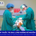 TIÊM THUỐC TRỊ ĐAU LƯNG KHÔNG RÕ NGUỒN GỐC – NGƯỜI ĐÀN ÔNG 61 TUỔI PHẢI NHẬP VIỆN RẠCH THÁO MỦ