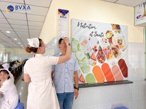 Hình ảnh buổi khám sức khoẻ doanh nghiệp