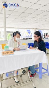 Hình ảnh buổi khám sức khoẻ doanh nghiệp