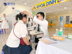 Hình ảnh buổi khám sức khoẻ doanh nghiệp