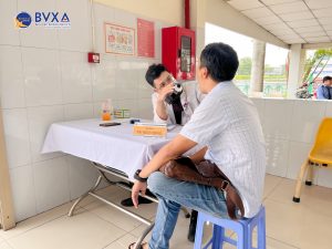 Hình ảnh buổi khám sức khoẻ doanh nghiệp