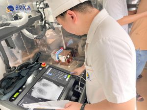 Hình ảnh buổi khám sức khoẻ doanh nghiệp