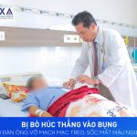 BỊ BÒ HÚC THẲNG VÀO BỤNG – NGƯỜI ĐÀN ÔNG VỠ ĐỘNG MẠCH MẠC TREO, SỐC MẤT MÁU NGUY KỊCH