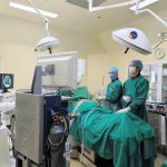 VIÊN SỎI TO NHƯ QUẢ TRỨNG NGỖNG ĐƯỢC TÁN SẠCH BẰNG KỸ THUẬT LẤY SỎI THẬN QUA DA (PCNL)