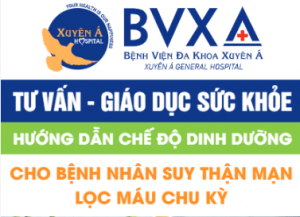 Hướng dẫn chế độ dinh dưỡng cho bệnh nhân su thận mạn lọc máu chu kỳ