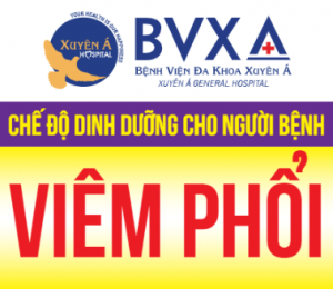Chế độ dinh dưỡng cho người bệnh viêm phổi