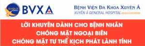 Lời khuyên dành cho bệnh nhân chóng mặt ngoại biên chóng mặt từ thế kích phát lành tính