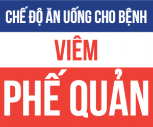 Chế độ ăn uống cho bệnh nhân viêm phế quản