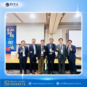 Hình ảnh bác sĩ Bệnh Viện Đa Khoa Xuyên Á tại hội nghị thường niên lần thứ 77 của Hiệp hội Tiết niệu Hàn Quốc (KOREAN UROLOGICAL ASSOCIATION – KUA