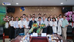 Hình ảnh buổi lễ ký kết hợp tác giữa Bệnh Viện Đa khoa Xuyên Á và Trường ĐH Khoa học tự nhiên - ĐH Quốc gia TP. HCM