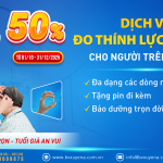 GIẢM 50% PHÍ ĐO THÍNH LỰC ĐƠN ÂM