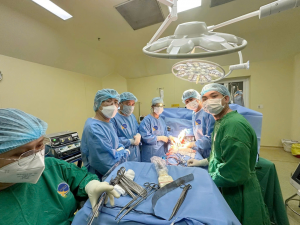 Ekip phẫu thuật u gan