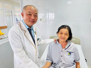 Hình ảnh bệnh hồi phục sức khoẻ tốt và chuẩn bị xuất viện