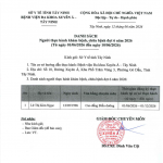Danh sách người thực hành khám bệnh, chữa bệnh đợt 6 2026 Tây Ninh